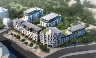 Rezidence Ohrada Praha - vizualizace