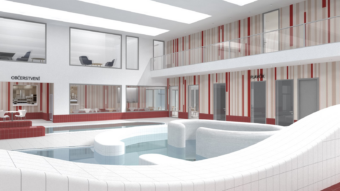 Bazén Litvínov - vizualizace