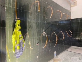 Nová přádelna Semily - průběh realizace